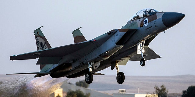 An Israeli Air Force F-15I fighter jet.