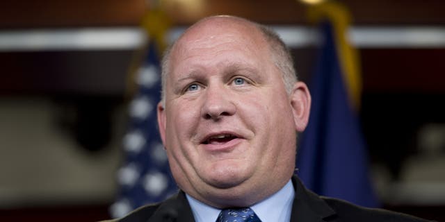 Rep. Glenn Thompson, R-Pa., speaks during a news conference held by House Natural Resources Chairman Doc Hastings, R-Wash., May 18, 2012. 