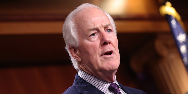 Sen. John Cornyn in Washington, D.C., in August 2021.