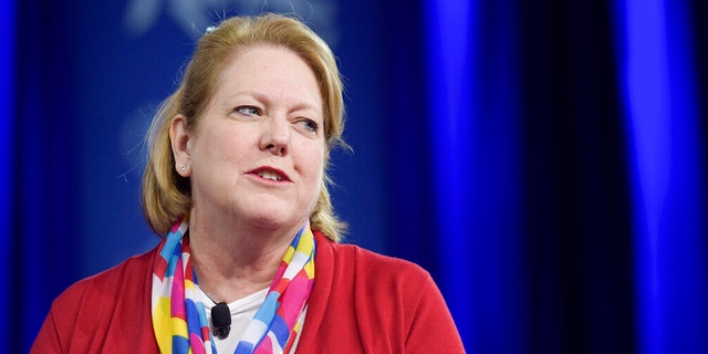 Ginni Thomas, wife of Supreme Court Justice Clarence Thomas and a special correspondent for The Daily Caller, speaks at the Conservative Political Action Conference (CPAC) in Oxon Hill, Md., Feb. 23, 2017. 