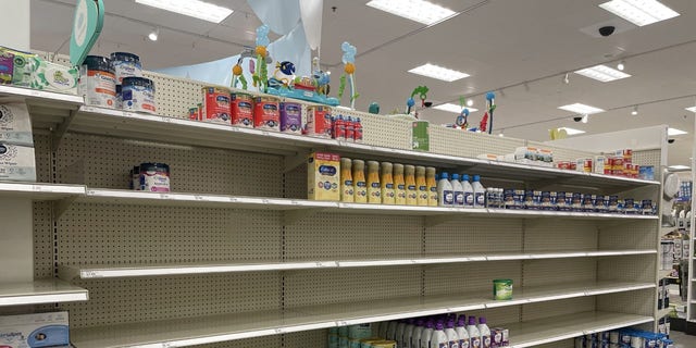 Stores in the Twin Cities area are struggling to keep baby formula in supply. 