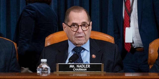 Rep. Jerrold Nadler, chair of the House Judiciary Committee, which will be considering a package of gun bills Thursday. (AP Photo/J. Scott Applewhite)