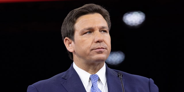 Ron DeSantis, governor of Florida, speaks during the Conservative Political Action Conference (CPAC) in Orlando, Florida, U.S., on Thursday, Feb. 24, 2022. 