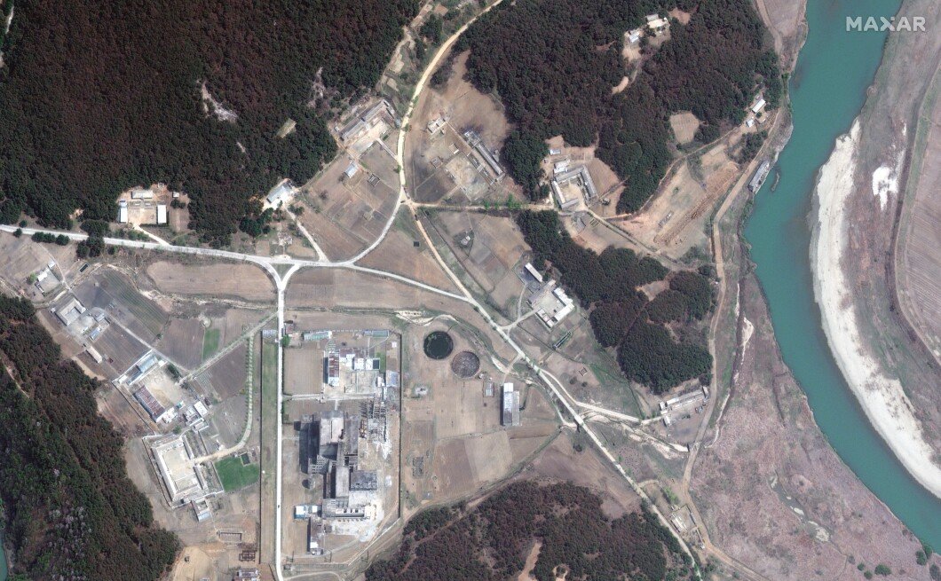 Image 1 of reactor and new excavation April 20, 2022