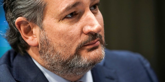 Sen. Ted Cruz, R-Texas, listens during a Senate Foreign Relations Committee hearing on Tuesday, March 23, 2021 on Capitol Hill in Washington. (Greg Nash/Pool via AP)