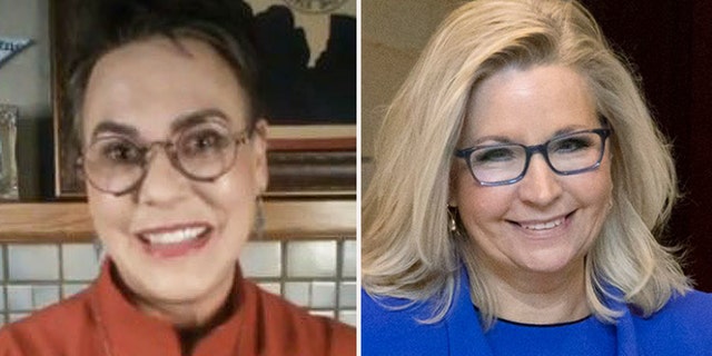 Challenger Harriet Hageman and Wyoming Rep. Liz Cheney