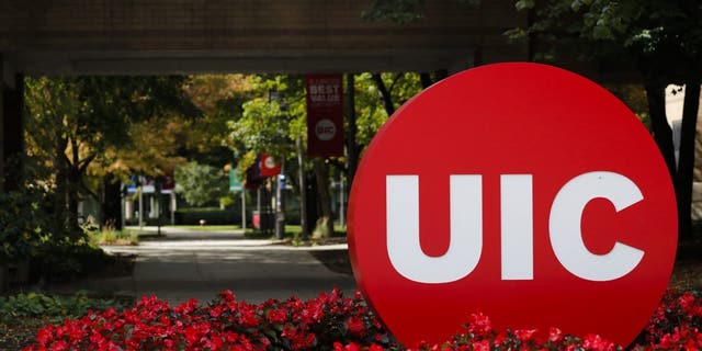 The University of Illinois-Chicago (UIC) campus in Chicago in October 2020. (Jose M. Osorio/Chicago Tribune/Tribune News Service via Getty Images)