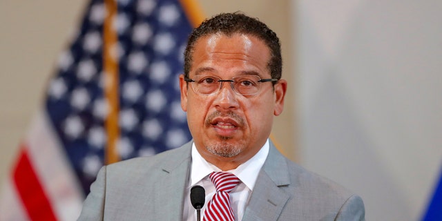 Minnesota Attorney General Keith Ellison posed alongside a Palestinian activist with a long history of anti-Semitic social media posts last month at a NYC fundraiser for his reelection campaign. 