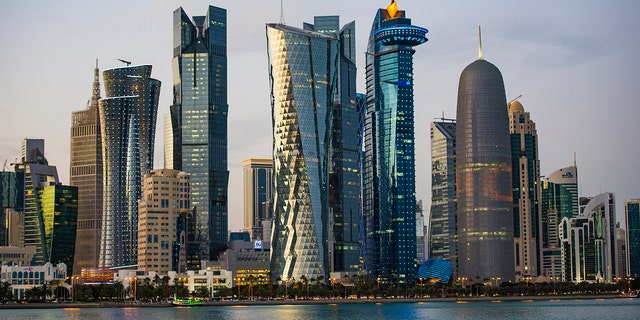 City Skyline and buildings  - Doha , Qatar