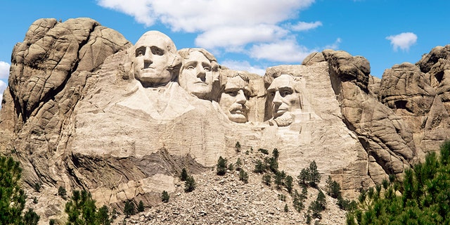 Mount Rushmore in South Dakota is one of America's most recognizable tourist attractions.