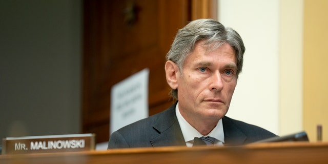 Democratic Rep. Tom Malinowski of New Jersey speaks during a House Foreign Affairs Committee hearing on September 16, 2020 in Washington, DC.  (Photo by Stefani Reynolds-Pool/Getty Images)