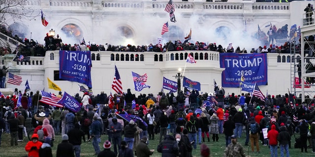 Capitol riot in Washington on Jan. 6, 2021. 