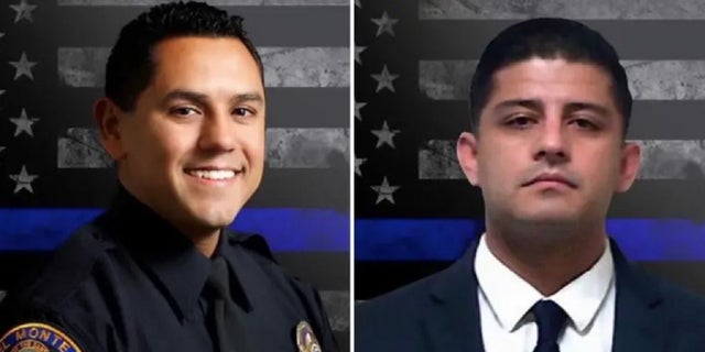 The city of El Monte announced Corporal Michael Paredes and Officer Joseph Santana were killed in the line of duty. 