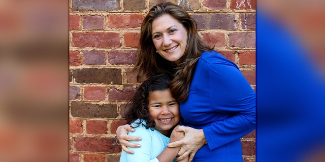 GOP House hopeful Tina Ramirez and her daughter, Abigail.