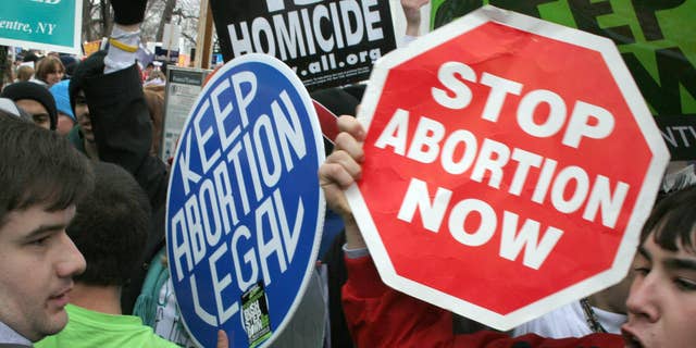 The Indiana state Senate passed a near-total abortion ban on Saturday.