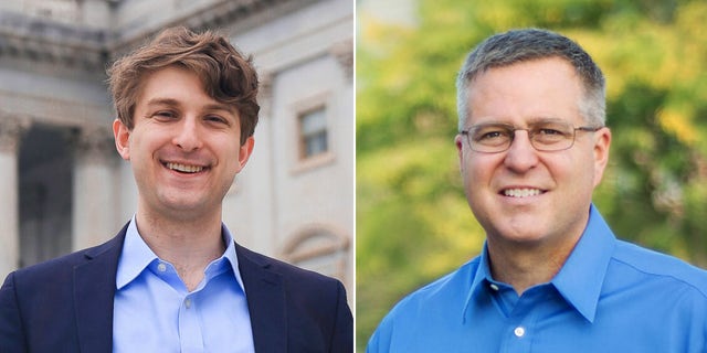 Maryland Sixth Congressional District GOP candidates Matthew Foldi (L) and Neil Parrott (R).