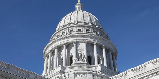 The Wisconsin State Capitol building in Madison, Wisconsin, Dec. 14, 2020.