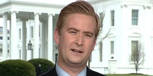 Fox News White House correspondent Peter Doocy grilled press secretary Karine Jean-Pierre on protesters assembling outside a steakhouse where Supreme Court Justice Brett Kavanaugh was dining.