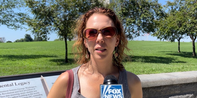 Amanda said she thinks the FBI raid on Donald Trump's home has been a long time coming. (Fox News Digital/ Jon Michael Raasch)