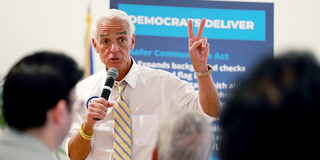 Rep. Charlie Crist, D-Fla., claimed he "is going to beat" DeSantis for the Florida governorship this November.