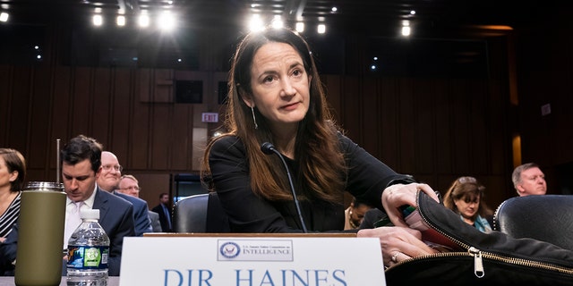 Director of National Intelligence Avril Haines appears before the Senate Intelligence Committee for a hearing on worldwide threats as Russia continues to attack Ukraine, at the Capitol in Washington, Thursday, March 10, 2022.