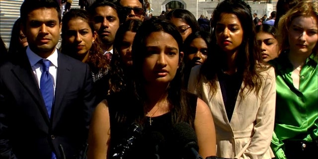 Documented Dreamers hold a press conference on Capitol Hill, Aug. 4, 2022.