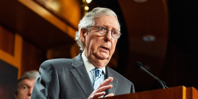 Senate Minority Leader Mitch McConnell said Thursday that he believes the GOP will struggle to regain control of the Senate in the November midterm elections.