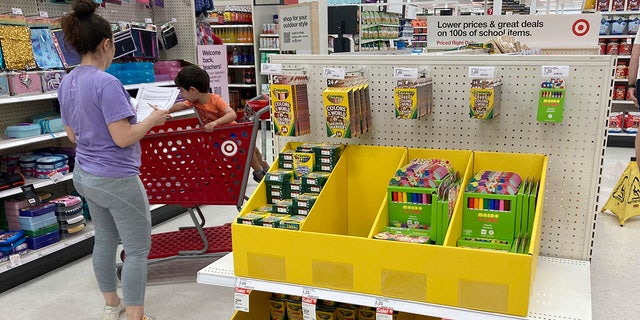 Inflation hit a 40-year high of 9.1% in June and is affecting families that are back-to-school shopping.