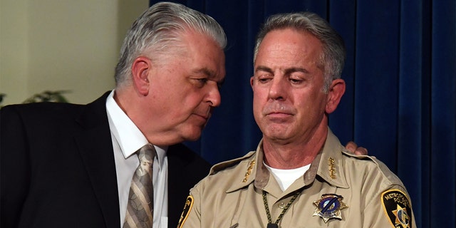 Gov. Steve Sisolak is in a heated midterm race with Sheriff Joe Lombardo.