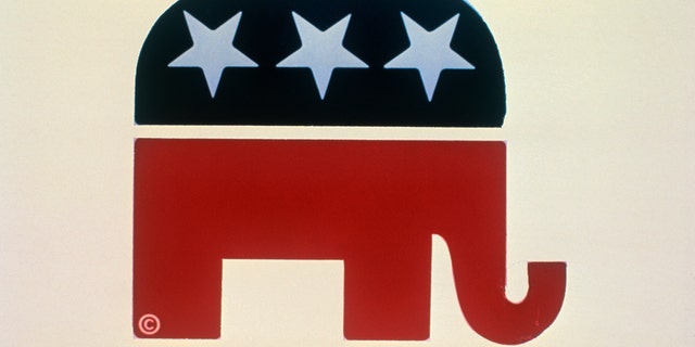 Republican Elephant graphic, the symbol of the Republican Party.