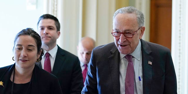 Senate Majority Leader Chuck Schumer, D-N.Y., scored a major victory Thursday when Sen. Kyrsten Sinema, D-Ariz., said she will "move forward" with Democrats' reconciliation bill. 