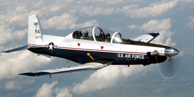 RANDOLPH AIR FORCE BASE, Texas -- The T-6A Texan II is phasing out the aging T-37 fleet throughout Air Education and Training Command. (Air Force photo by Master Sgt. David Richards)