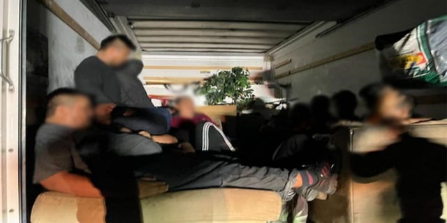 Border Patrol agents in El Paso, Texas, rescued 13 migrants locked in a U-Haul truck without oxygen Sept. 20, 2022.