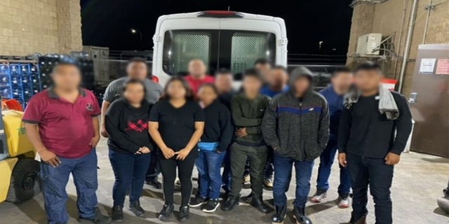 Border Patrol agents in El Paso, Texas, rescued 13 migrants locked in a truck. Sept. 20, 2022.