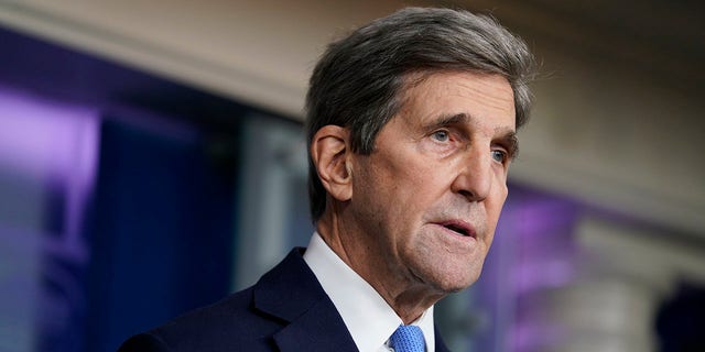 House Foreign Affairs Committee ranking member Michael McCaul, R-Texas, led committee Republicans in a letter to President Biden's Special Presidential Envoy for Climate John Kerry (pictured) regarding Fox News Digital's report of the State Department "effectively outsourcing" U.S. foreign policymaking to environmental groups.