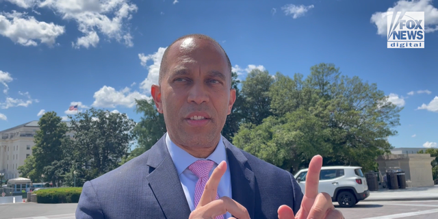 House Democrats are running on a vision of pulling people over politics," said House Democratic Caucus Chairman Hakeem Jeffries of New York. 