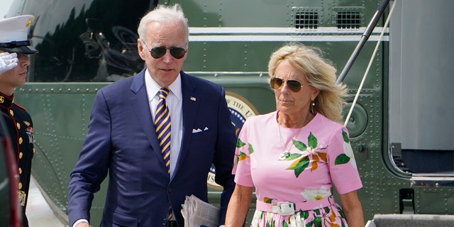 President Biden and first lady Jill Biden.