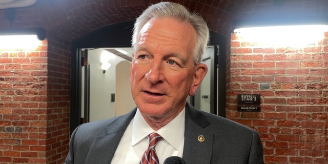 Alabama Sen. Tommy Tuberville said the spending measure passed Thursday will contribute to inflation.