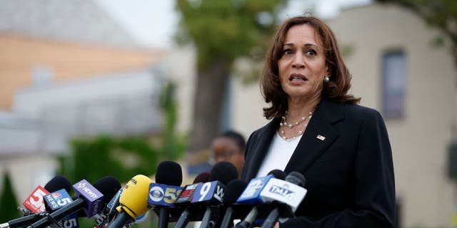 Vice President Kamala Harris met with civil rights and reproductive freedom leaders Monday to discuss how to protect women's health care following the Supreme Court overturning Roe. v. Wade. 