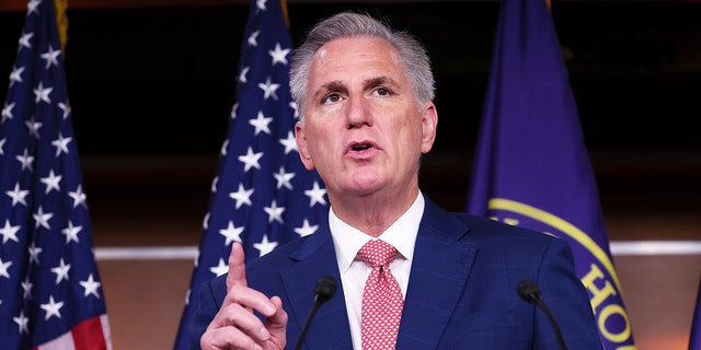 House Minority Leader Kevin McCarthy, R-Calif., outlined the GOP's "Commitment to America" plan in a speech on Friday.
