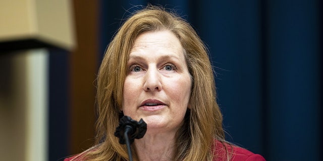 Rep. Kim Schrier, D-Wash., speaks during a House Energy and Commerce Subcommittee in Washington, D.C., U.S., on Wednesday, April 6, 2022.