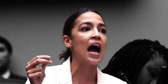 Rep. Alexandria Ocasio-Cortez dodged a question about whether she would support President Biden in 2024 on Sunday. 