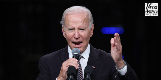 President Biden's speech on Oct. 6, 2022 at the IBM factory in Poughkeepsie, New York.