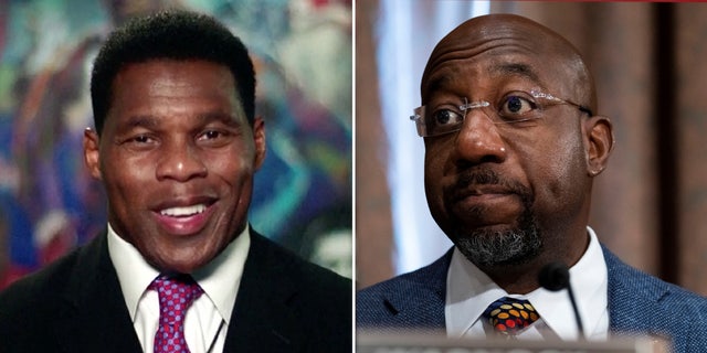 Georgia GOP Senate nominee Herschel Walker and Democratic incumbent Sen. Raphael Warnock