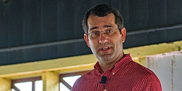 Kansas Attorney General Derek Schmidt at the Kansas State Fair