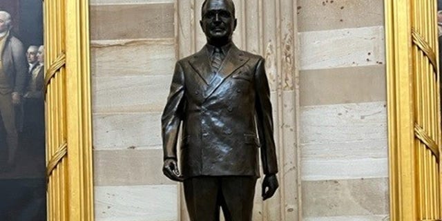 Statue of President Harry Truman in the U.S. Capitol