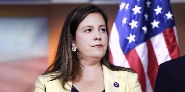 Stefanik called the "whipping" allegations a "blatant lie" that "smeared" Border Patrol agents.