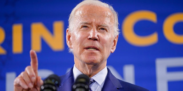 President Joe Biden speaks about his student debt relief plan at Central New Mexico Community College, Thursday, Nov. 3, 2022, in Albuquerque, N.M. 