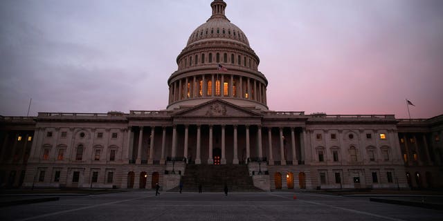 Senate side of the U.S. Capitol