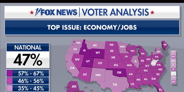 The top issue for voters this cycle is the economy/jobs. 